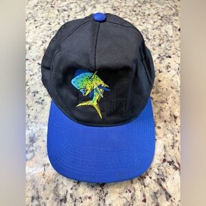 Guy Harvey Black and Blue Fish Cap